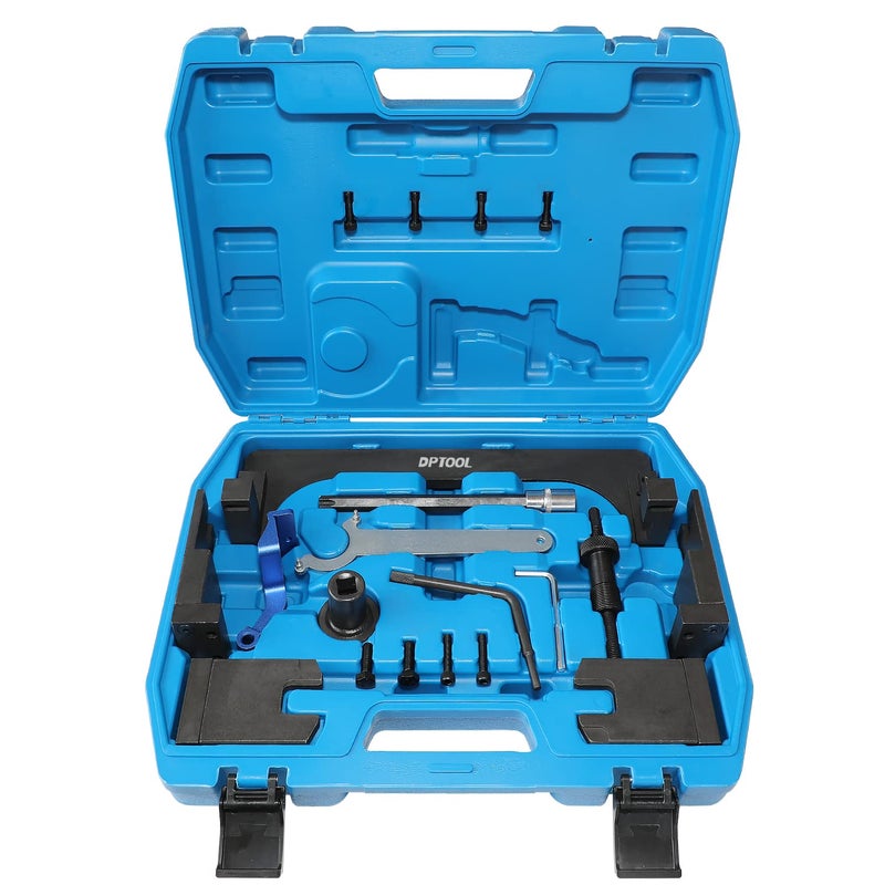 DPTOOL Camshaft Alignment Tool for BMW MINI B36 B38 A15 A12 B46 B48 A20 B58 Engine Camshaft Timing Tool Set with T60 Cylinder Head Screw Removal Socket Vanos Solenoid Valve Remover - Image 1